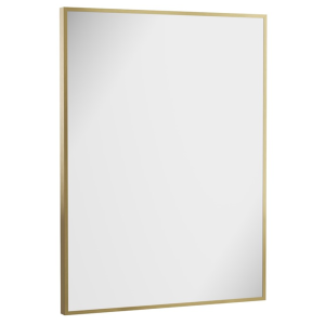 Crosswater MPRO 500 x 700mm Non Illuminated Mirror   Brushed Brass