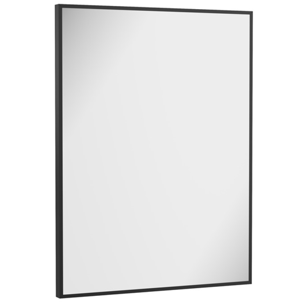 Crosswater MPRO 600 x 800mm Non Illuminated Mirror   Matt Black