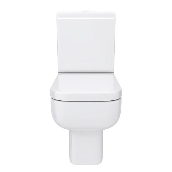 Pro 600 Modern Short Projection Toilet + Soft Close Seat - Image 6