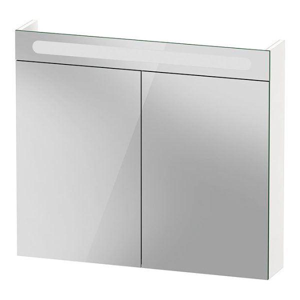 Duravit No.1 800 x 700mm Illuminated LED Mirror Cabinet - Image 2