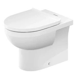 Duravit No.1 570mm Rimless Back to Wall Toilet Pan + Seat