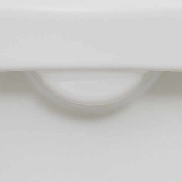 Duravit No.1 570mm Rimless Back to Wall Toilet Pan + Seat - Image 6
