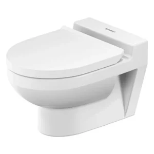 Duravit No.1 Compact Rimless Wall Hung Toilet + Soft Close Seat