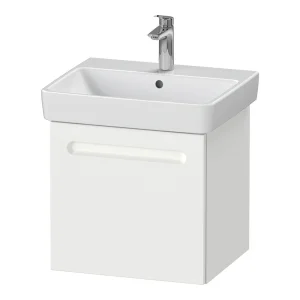 Duravit No.1 550mm White Matt 1 Drawer Wall Mounted Vanity Unit with Basin