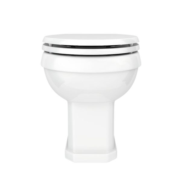 Carlton Traditional Back To Wall Pan (Excluding Seat) - Image 4