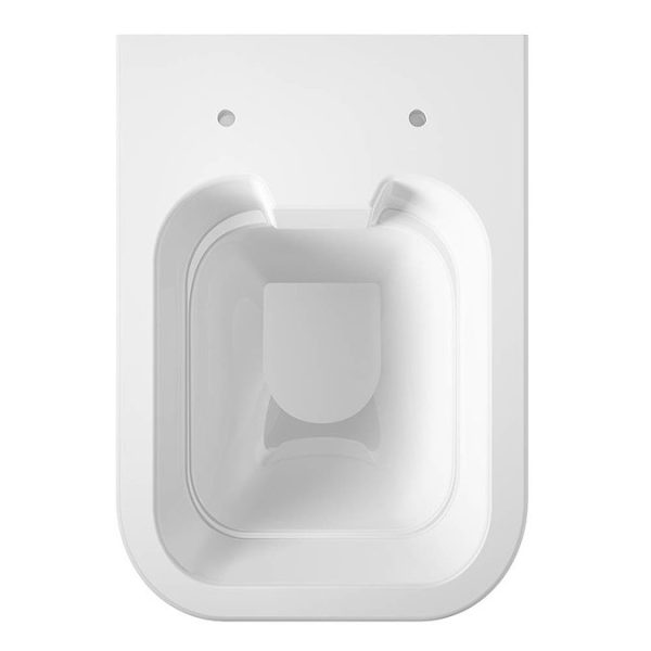 Hudson Reed Grace Rimless Wall Hung Pan & Soft Close Seat - Image 6