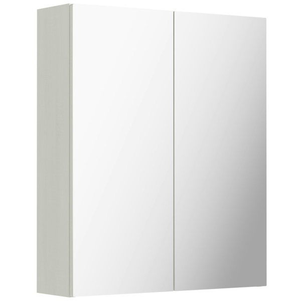 Reeves Newbury 720 x 600mm White Mirror Cabinet