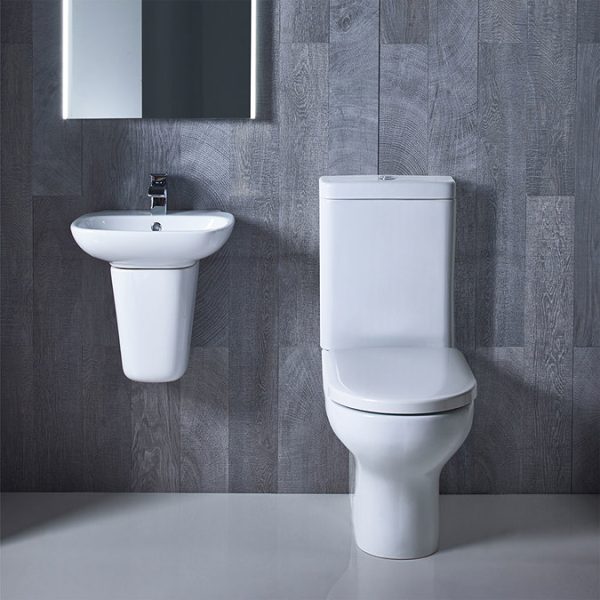 Roper Rhodes Note Close Coupled WC, Cistern & Soft Close Seat - Image 2