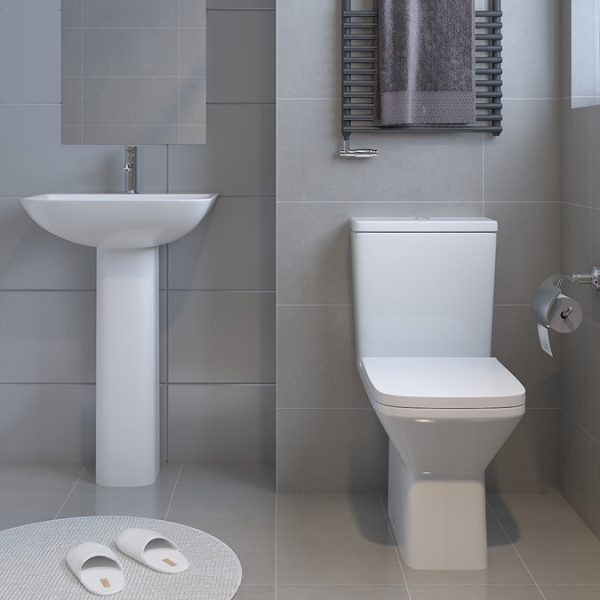 Nova Rimless Modern Toilet - Image 2