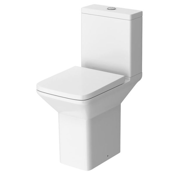 Nova Modern Rimless Comfort Height Toilet + Soft Close Seat - Image 2