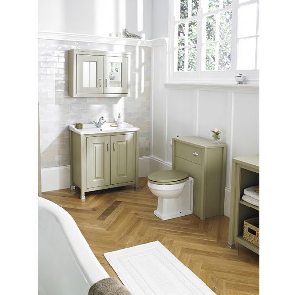 Old London   800 Mirror Cabinet   Natural Walnut - Image 3