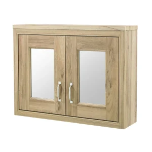 Old London   800 Mirror Cabinet   Natural Walnut