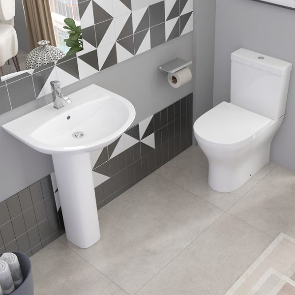 Orion Rimless Short Projection BTW Toilet + Soft Close Seat - Image 5