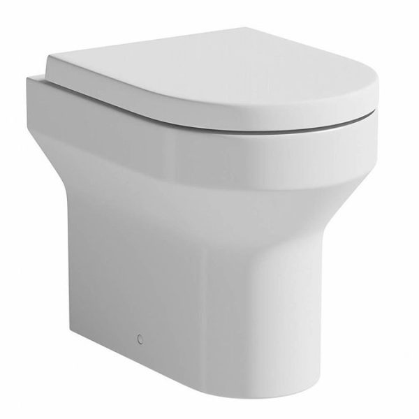 Orchard Wharfe Comfort Height Back to Wall Toilet with Soft Close Seat - Image 2