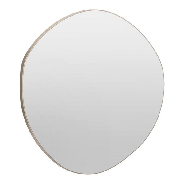 Arezzo 600 x 580mm Organic Mirror   Brushed Bronze - Image 2