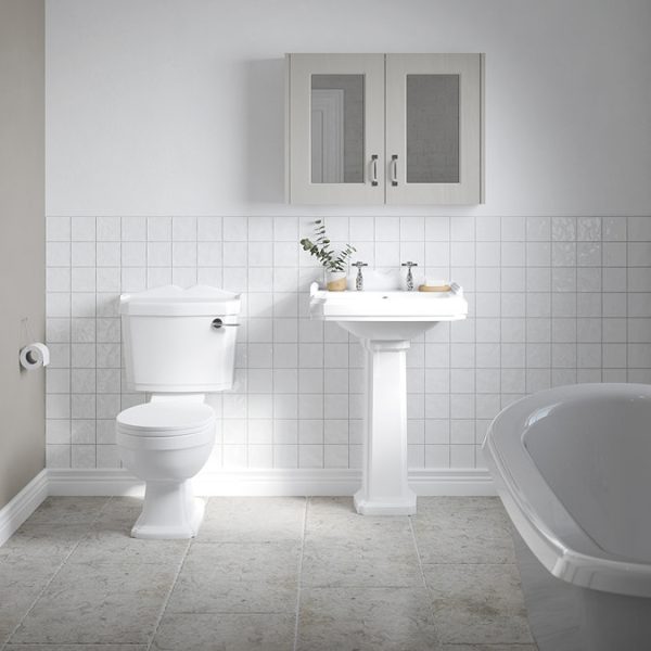 Oxford Traditional Toilet with Soft Close Seat - Image 7