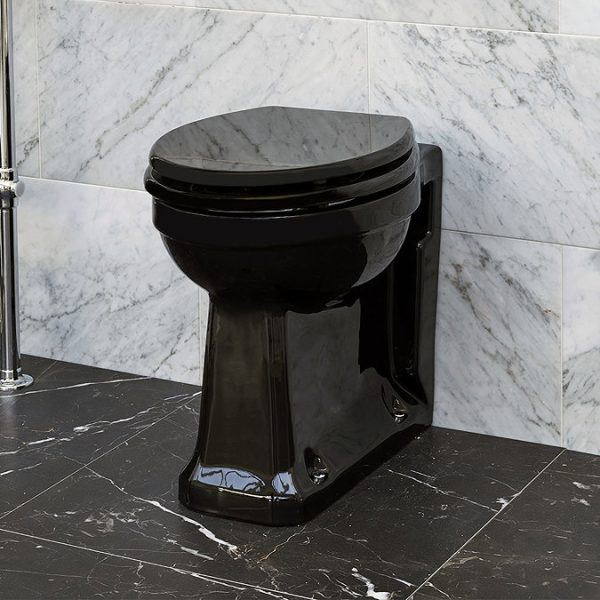 Burlington Jet Black Back To Wall Pan - Image 2