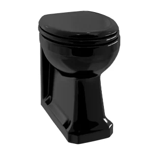 Burlington Jet Black Back To Wall Pan