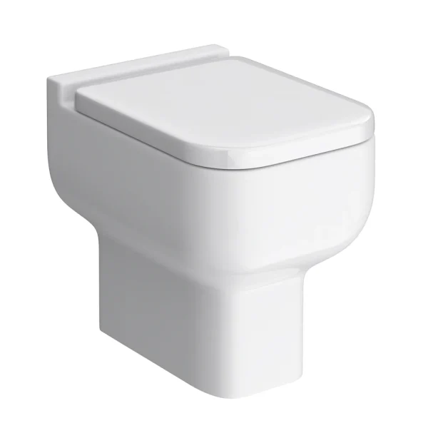 Pro 600 Modern Back To Wall Rimless Toilet + Soft Close Seat