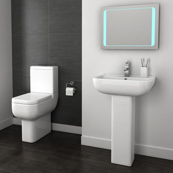 Pro 600 Modern Comfort Height Toilet + Soft Close Seat - Image 2