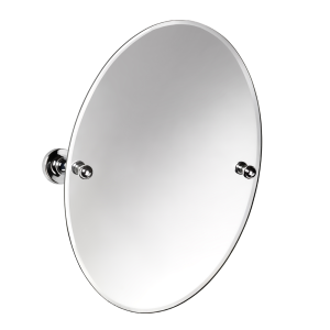 Croydex Worcester Flexi Fix Oval Tilt Mirror   Chrome