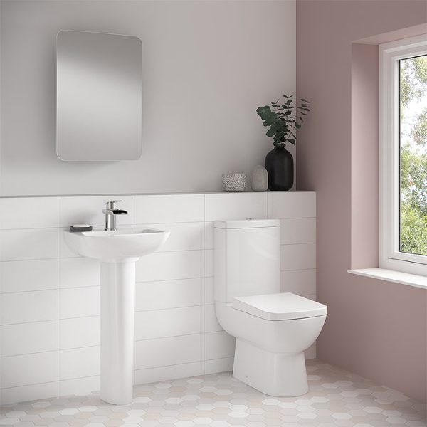 Nuie Renoir Compact Toilet with Soft Close Seat - Image 2