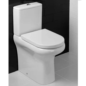 RAK Compact Deluxe Fully BTW Rimless WC with Soft Close Seat