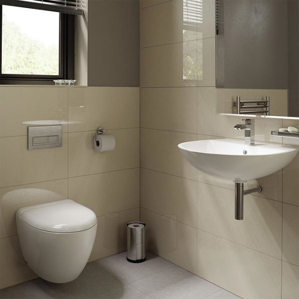 RAK Reserva Wall Hung Pan + Soft Close Urea Seat - Image 2