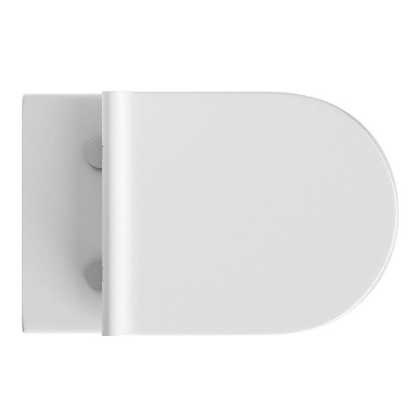 Mode Tate Back to Wall Toilet with Slim Soft Close Seat - Image 2