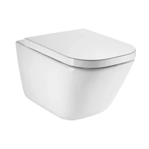 Roca The Gap Rimless Wall Hung Toilet + Slim Soft Close Seat