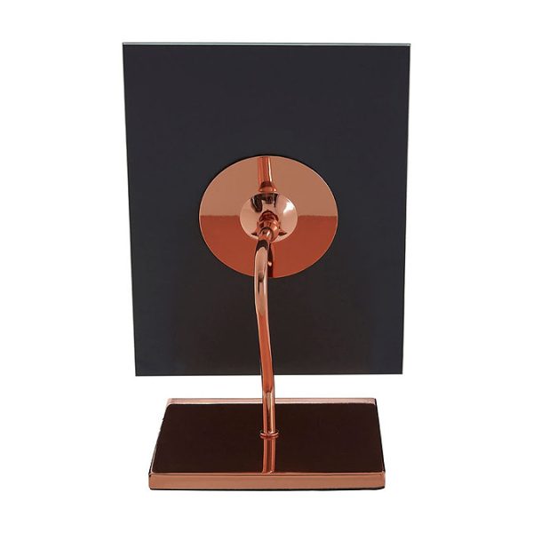 Rose Gold Free Standing Table Mirror - Image 2