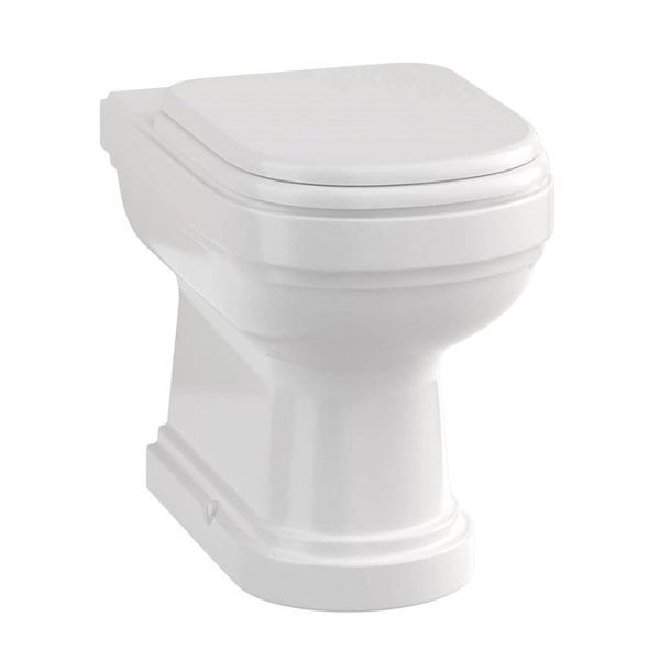 Burlington Riviera Back To Wall Toilet with Soft Close Seat - Image 2