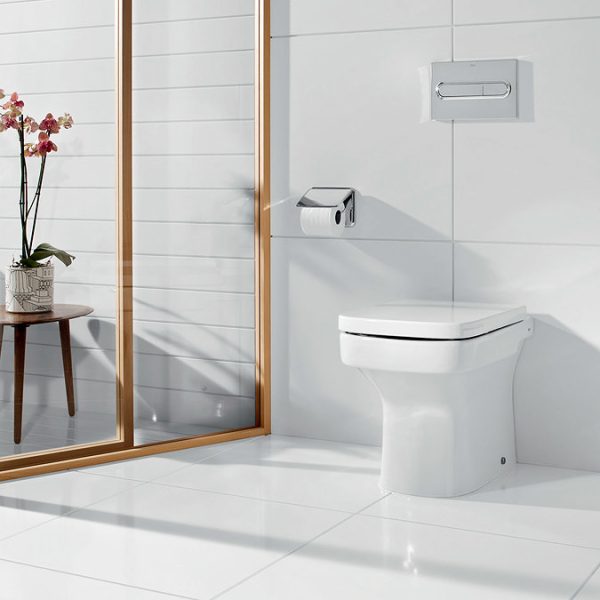 Roca Dama N Back To Pan with Soft Close Seat - Image 2