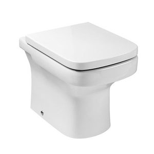 Roca Dama N Back To Pan with Soft Close Seat
