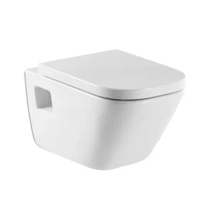 Roca   The Gap Wall hung WC pan with soft close seat