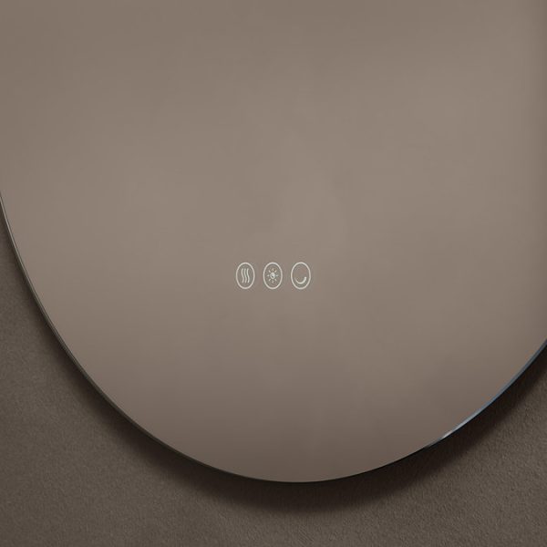 Roxbury Round 600mm Backlit LED Mirror with Demister Pad - Image 8