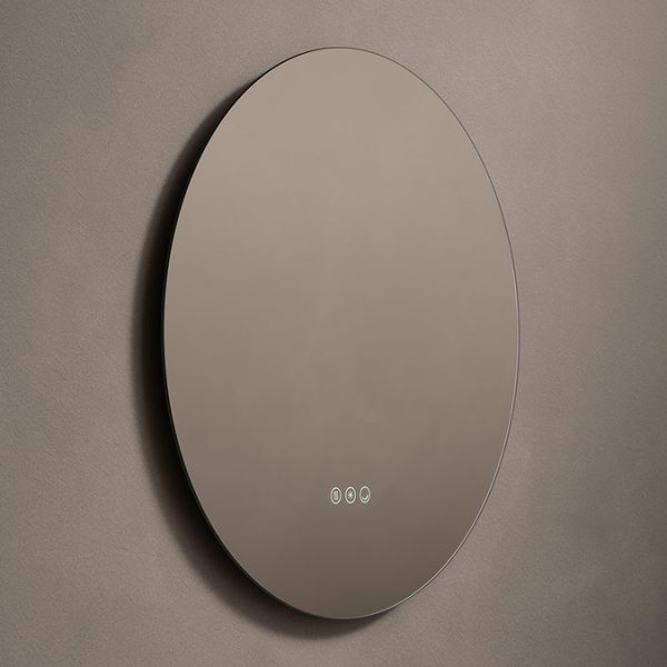 Roxbury Round 600mm Backlit LED Mirror with Demister Pad - Image 5