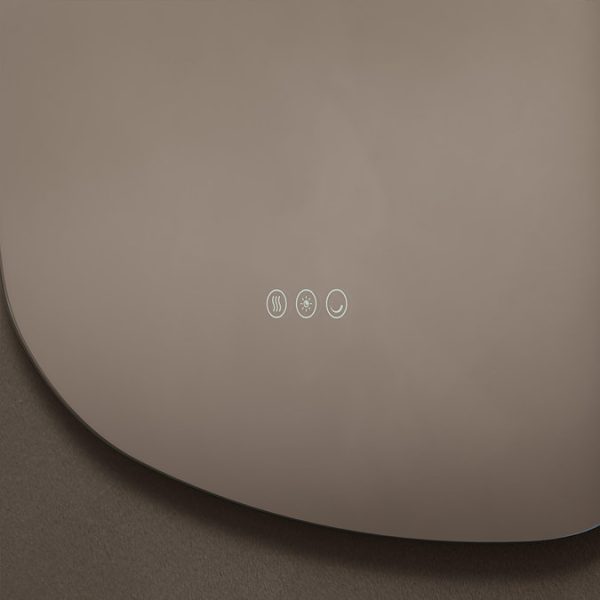 Roxbury Organic 600 x 800mm Backlit LED Mirror with Demister Pad - Image 9