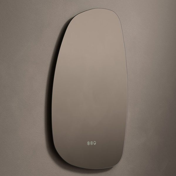 Roxbury Organic 600 x 800mm Backlit LED Mirror with Demister Pad - Image 6