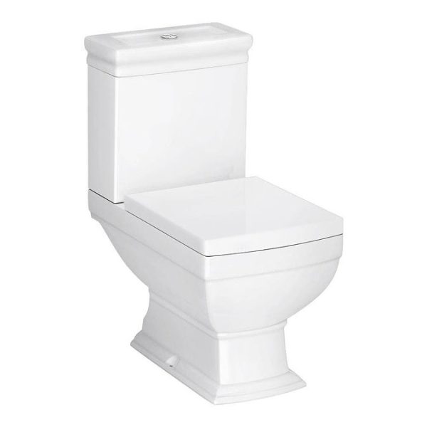Rydal Traditional Toilet with Soft Close Seat - Image 3