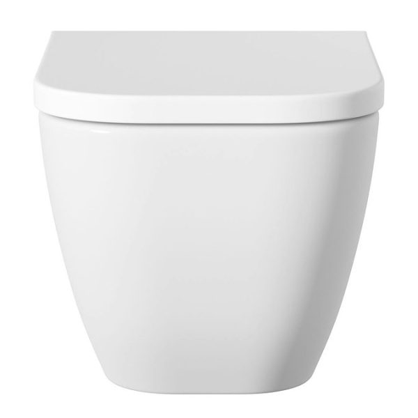 Mode Ellis Short Projection Wall Hung Toilet with Soft Close Seat - Image 4