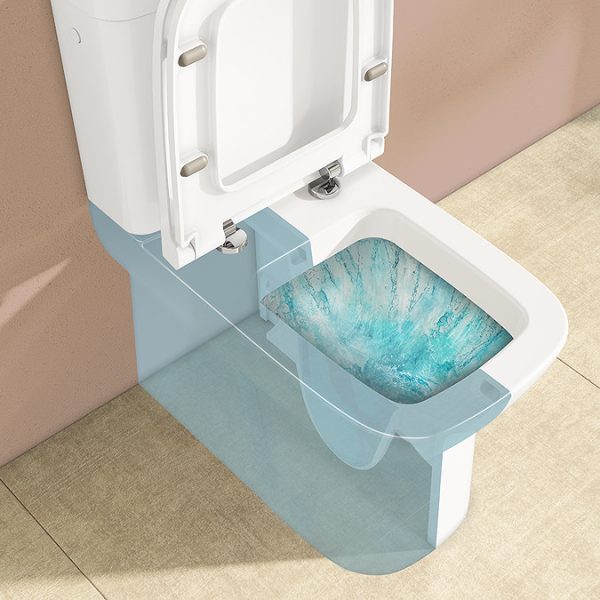 VitrA S20 Model Close Coupled Toilet (Closed Backed) - Image 6