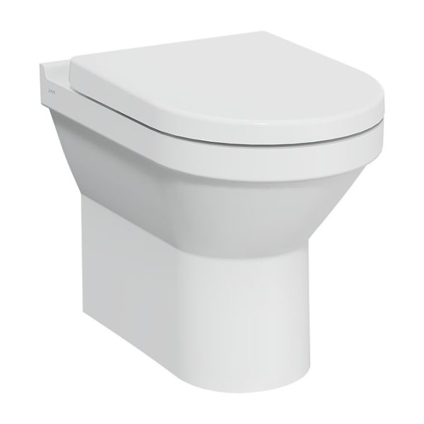 VitrA S50 Back to Wall Toilet Pan + Soft Close Seat - Image 2