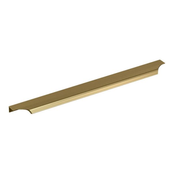 Britton Shoreditch 650mm Wall Hung Single Drawer Vanity Unit with Brass Handle   Matt Blue - Image 2