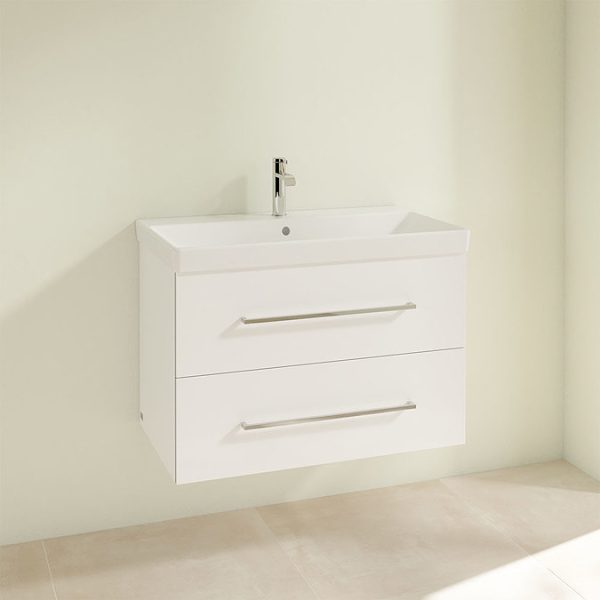Villeroy and Boch Avento Wall Hung Vanity Unit 800mm   Crystal White - Image 3