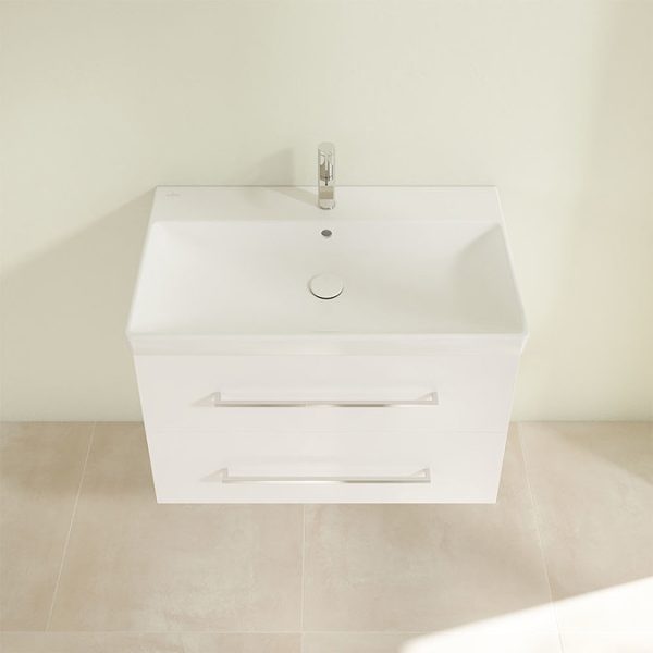 Villeroy and Boch Avento Wall Hung Vanity Unit 800mm   Crystal White - Image 5