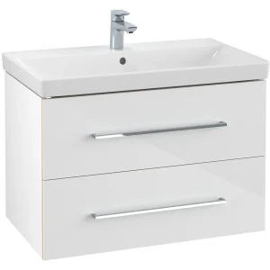 Villeroy and Boch Avento Wall Hung Vanity Unit 800mm   Crystal White