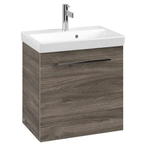 Villeroy and Boch Avento Stone Oak 550mm Wall Hung 1 Door Vanity Unit