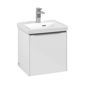 Villeroy and Boch Subway 3.0 Brilliant White 450mm Wall Hung 1 Door Vanity Unit
