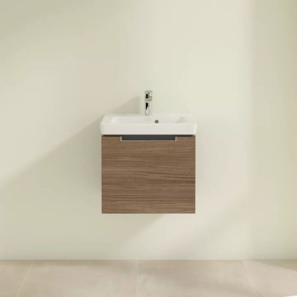 Villeroy and Boch Subway 2.0 Arizona Oak 500mm Wall Hung 1 Drawer Vanity Unit - Image 4